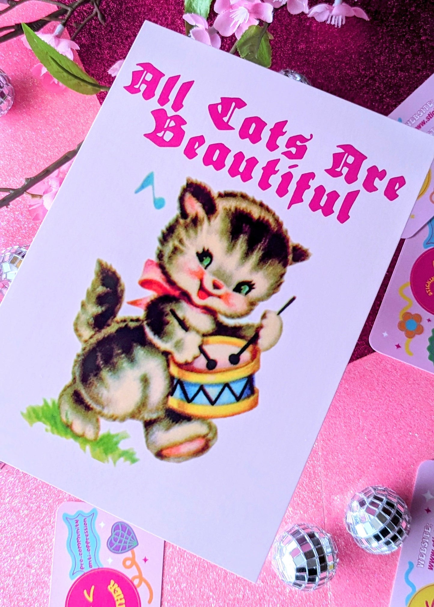 All Cats Are Beautiful Print