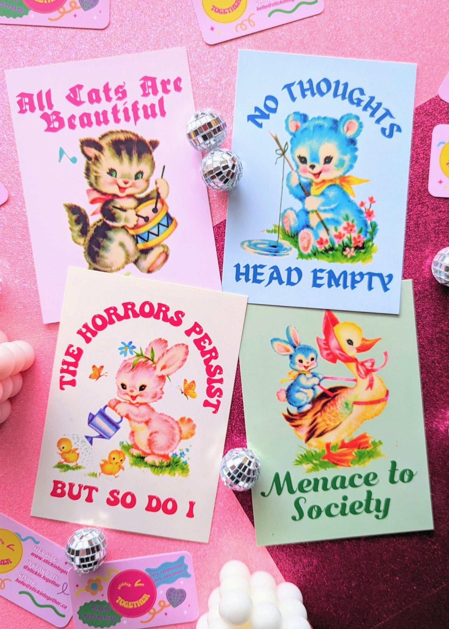 All Cats Are Beautiful Print