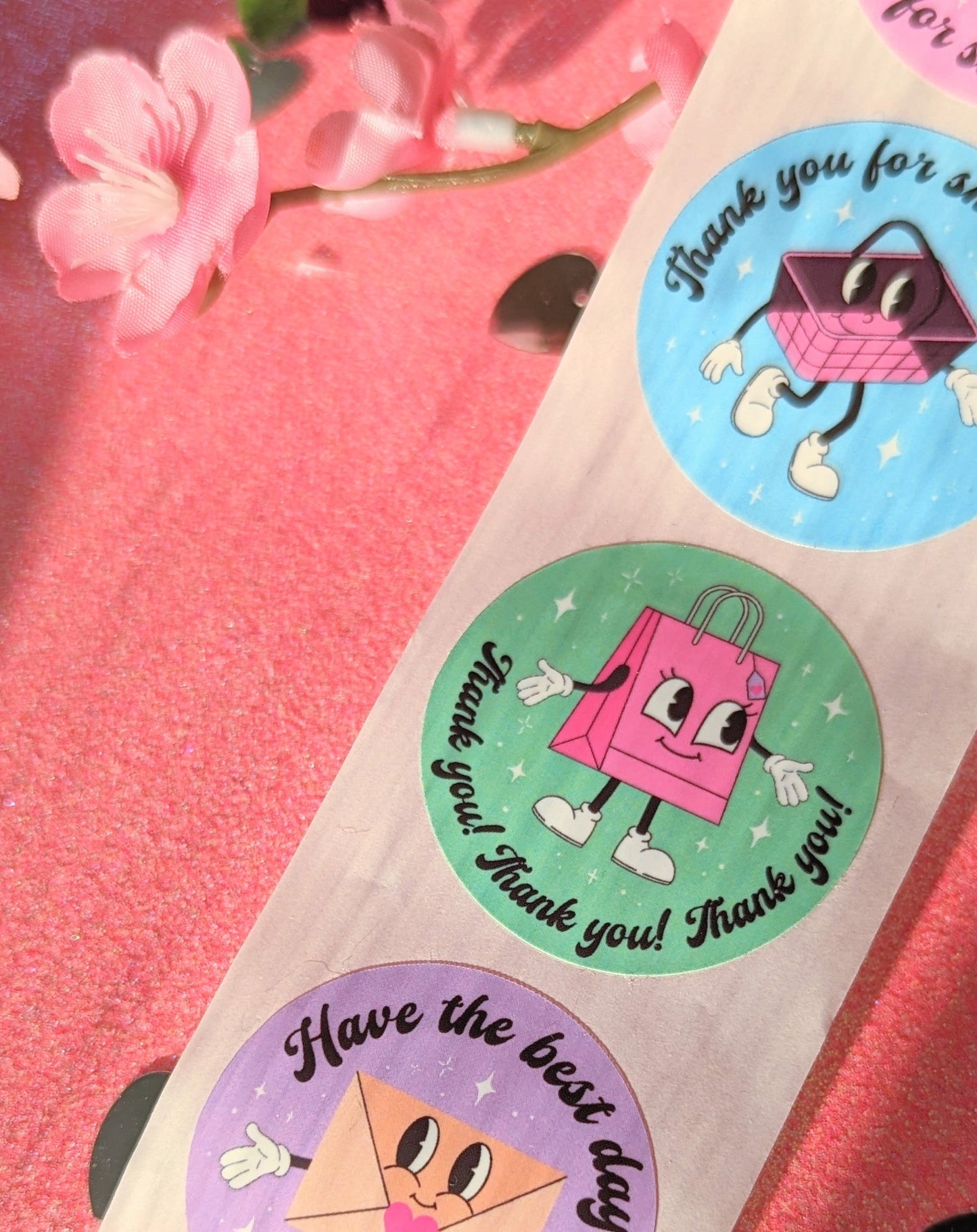 Small Biz Sticker Rolls