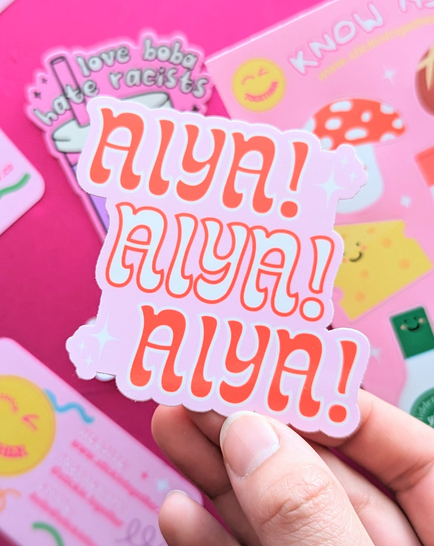 AIYA! AIYA! AIYA! Sticker