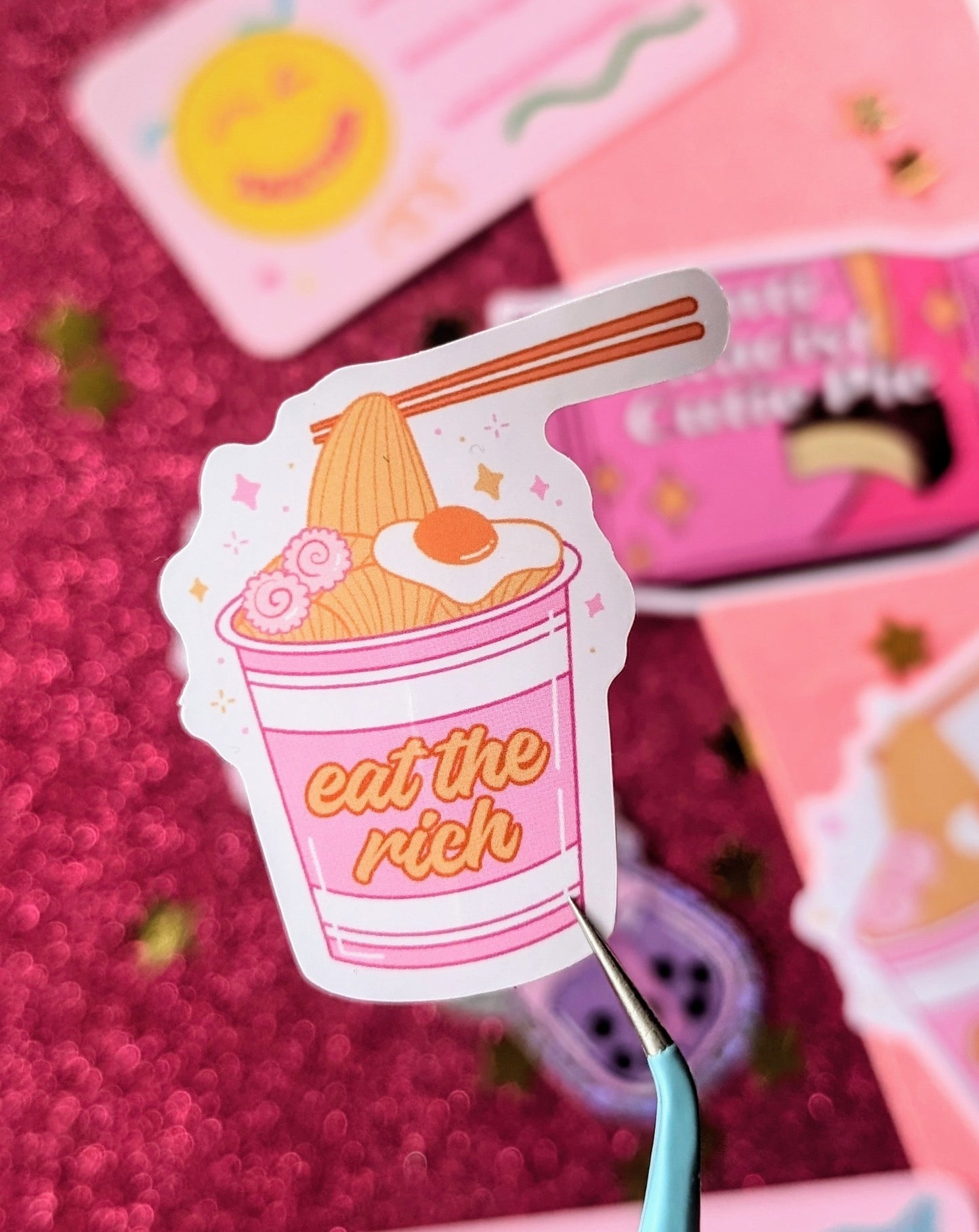 Eat the Rich Sticker