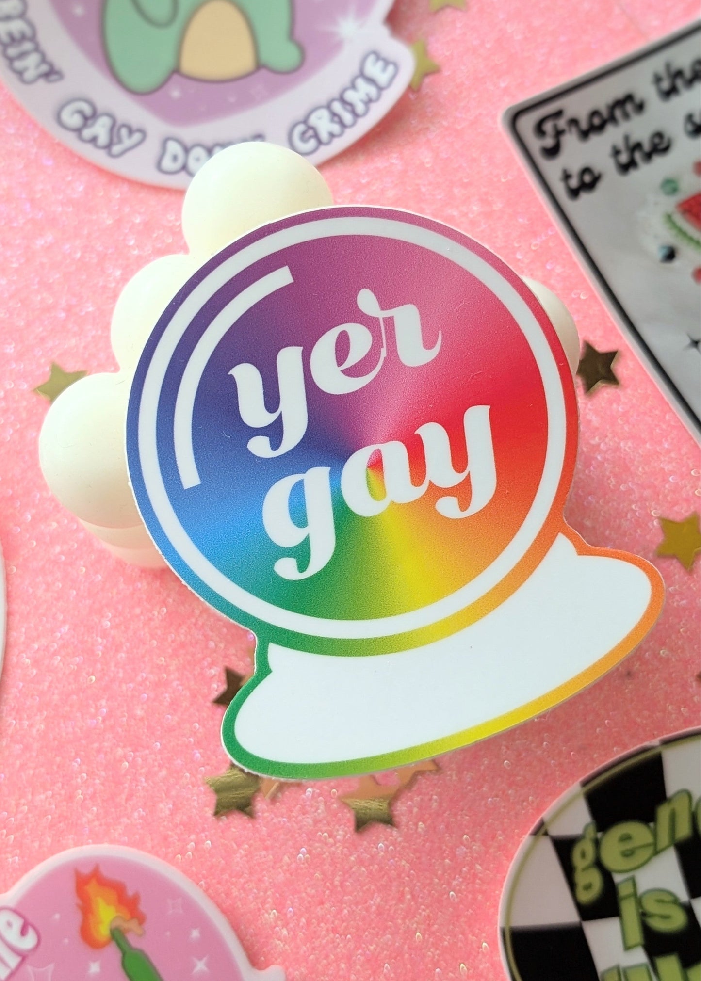 Yer Gay Sticker