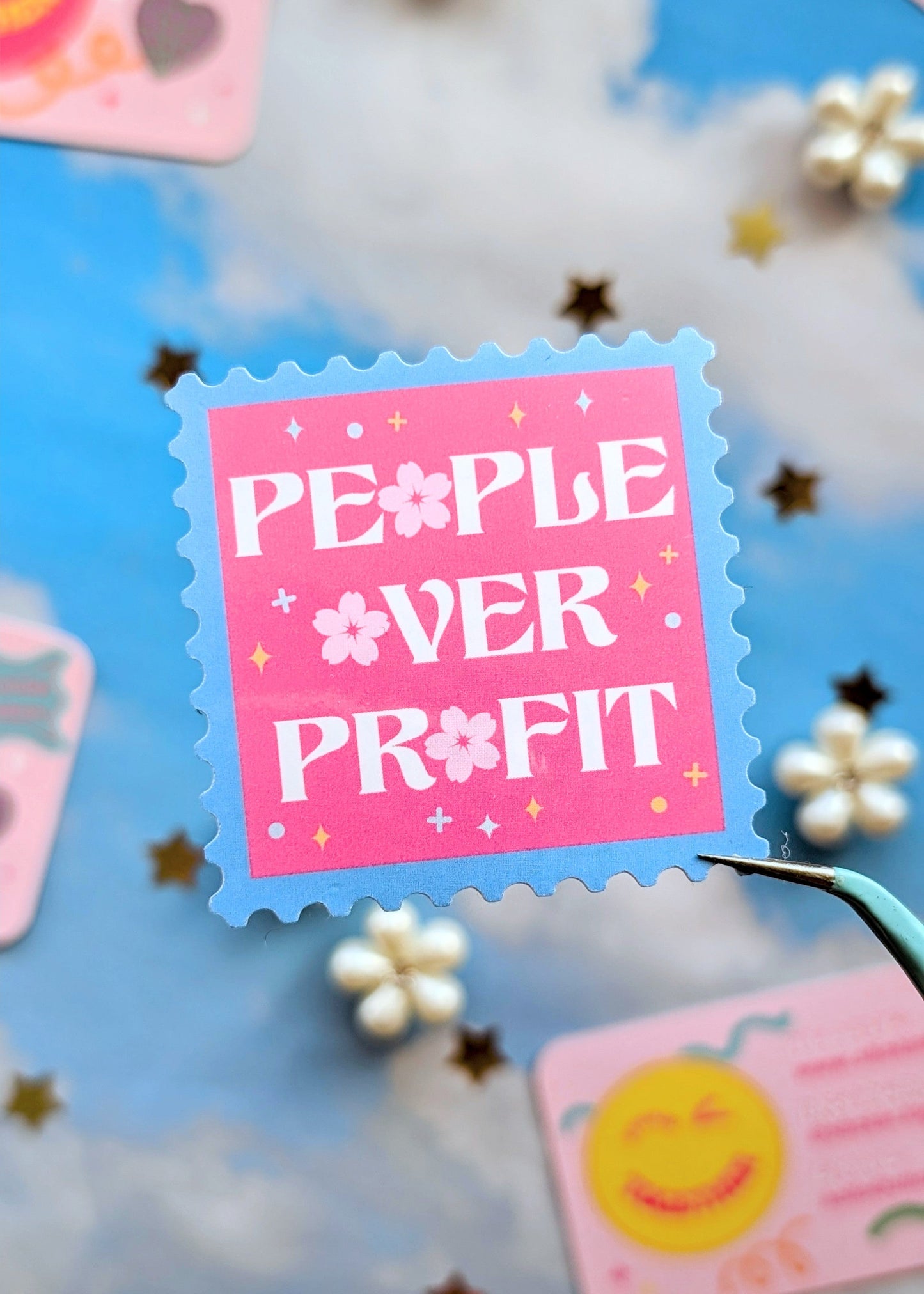 People Over Profit (V2) Sticker