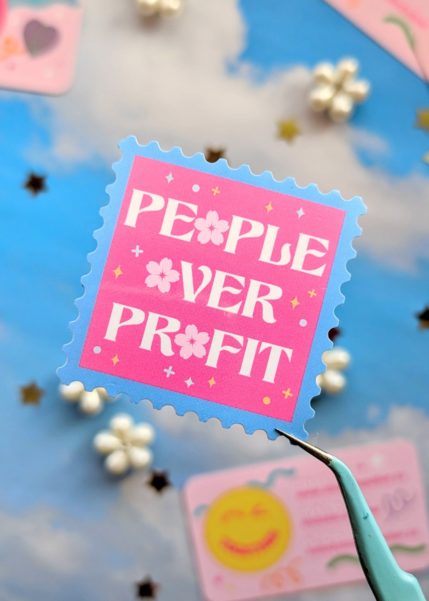 People Over Profit (V2) Sticker