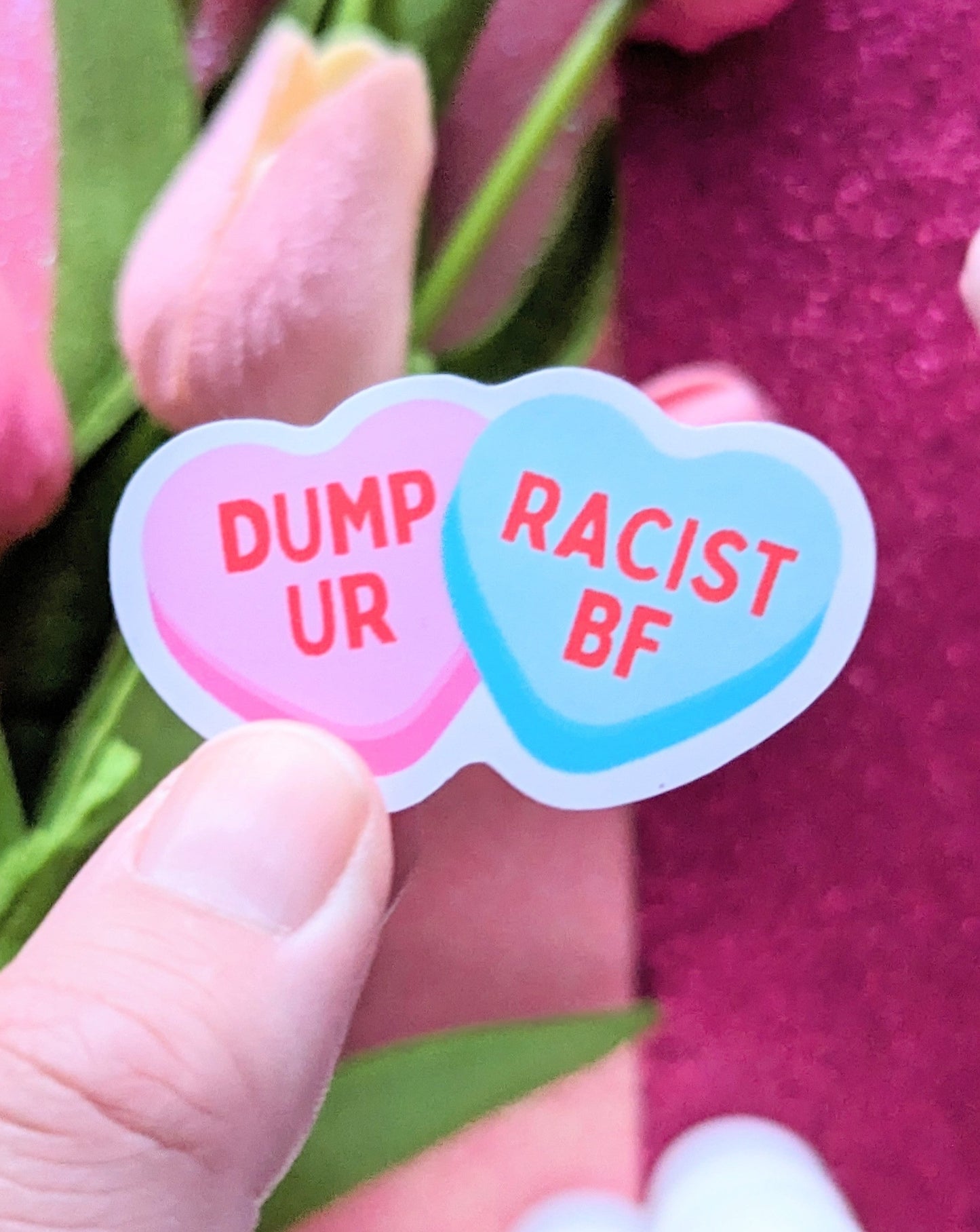 Dump Your Racist BF Sticker