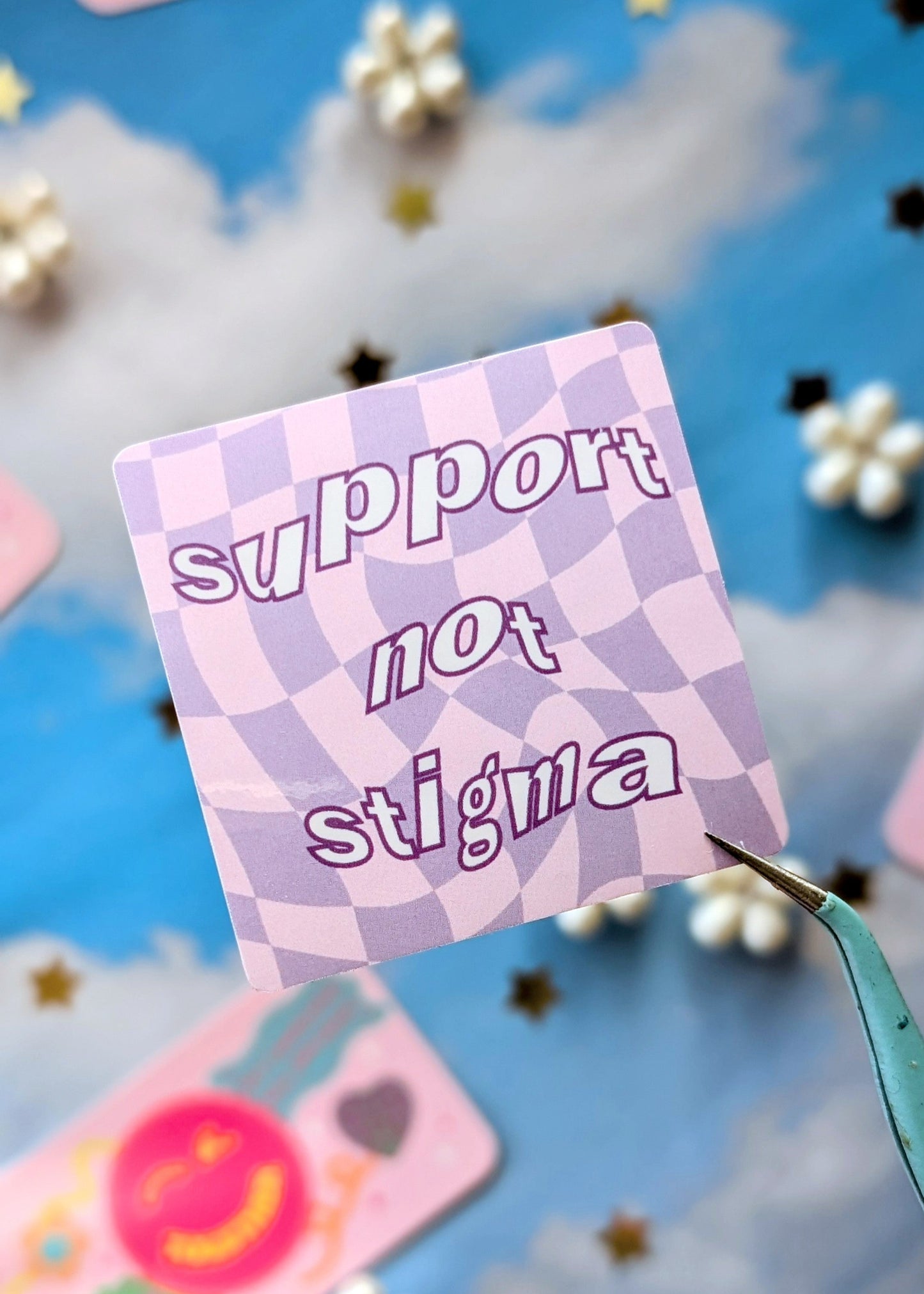 Support Not Stigma Sticker