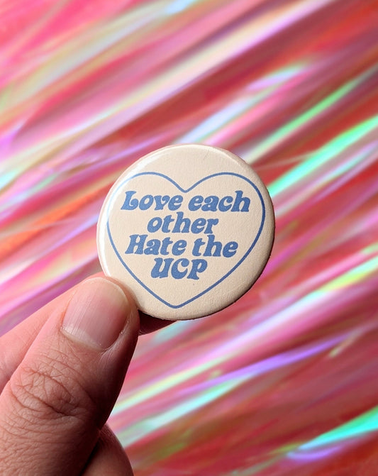 Love Each Other, Hate the UCP Button Pins