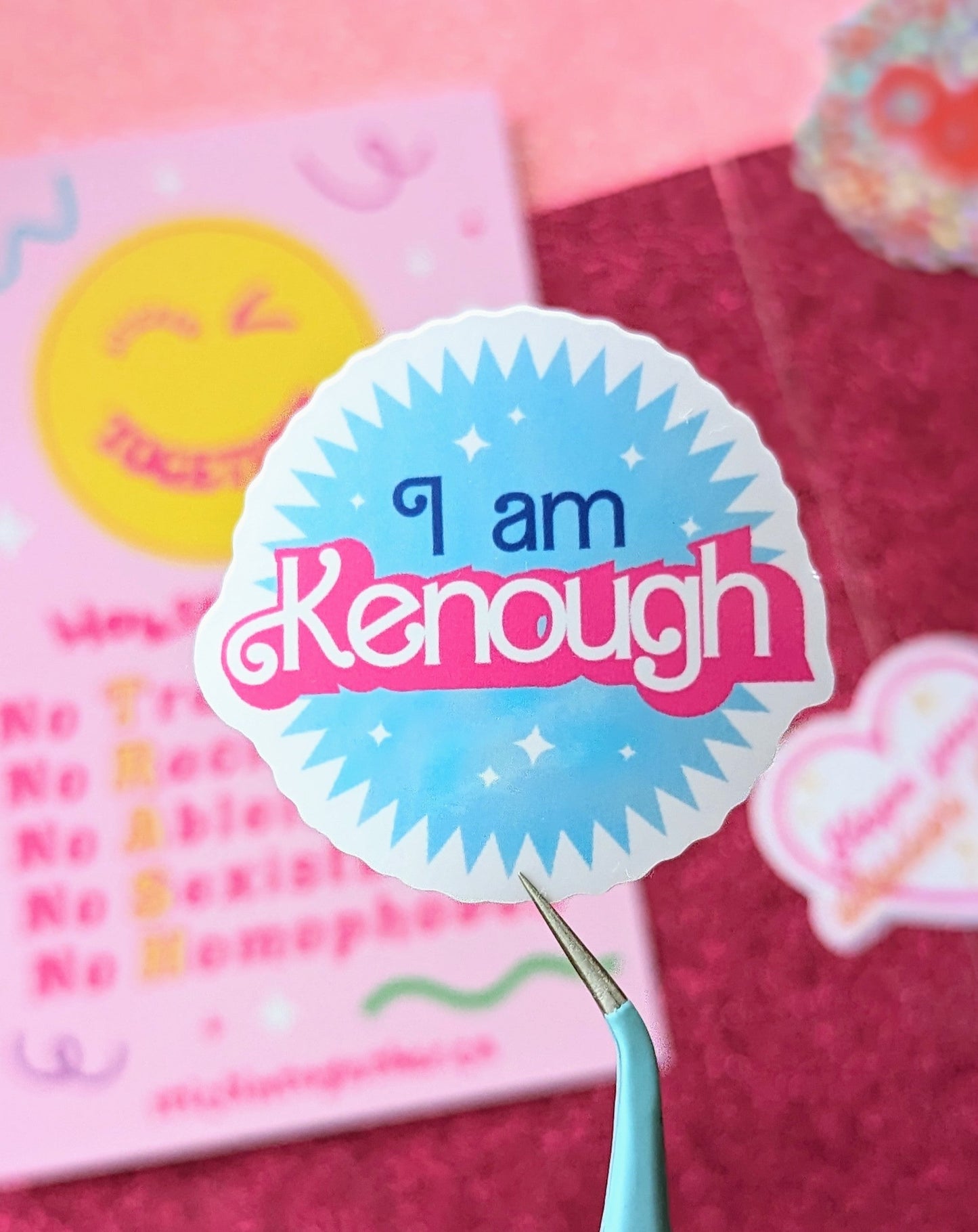 I Am Kenough Sticker