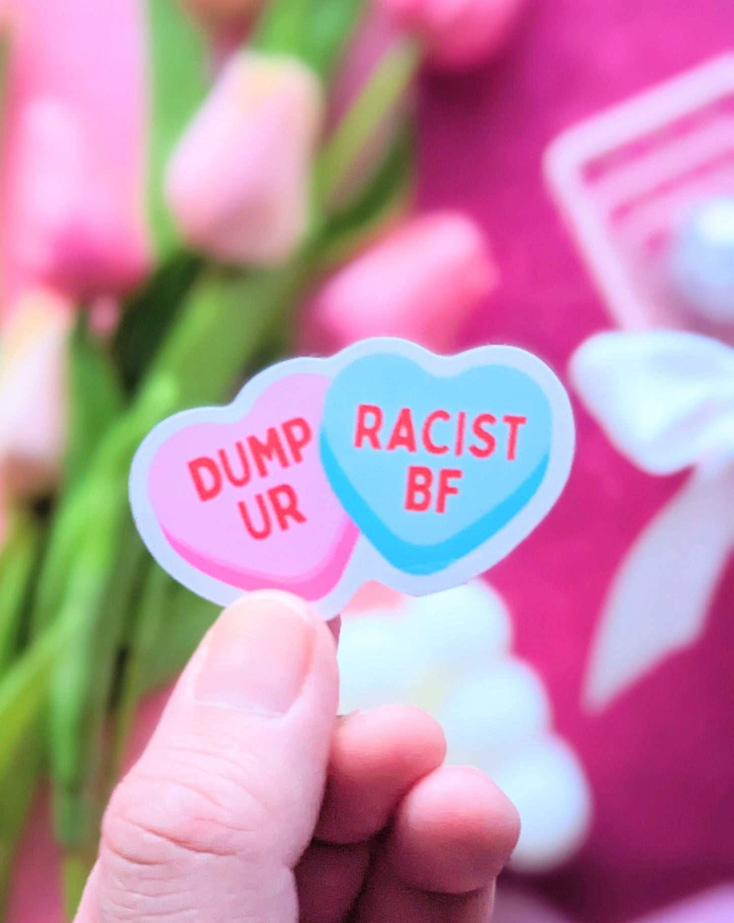 Dump Your Racist BF Sticker