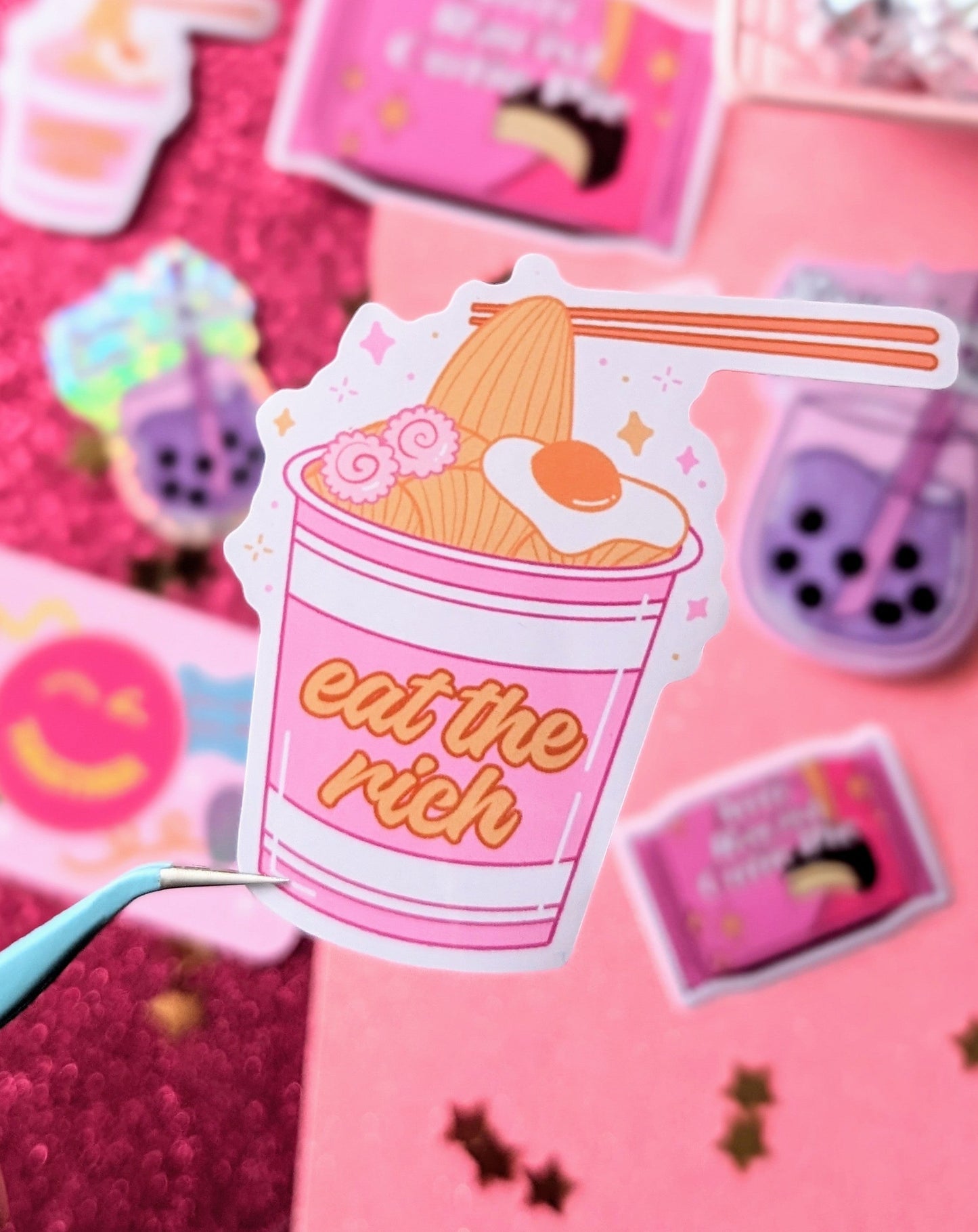 Eat the Rich Sticker