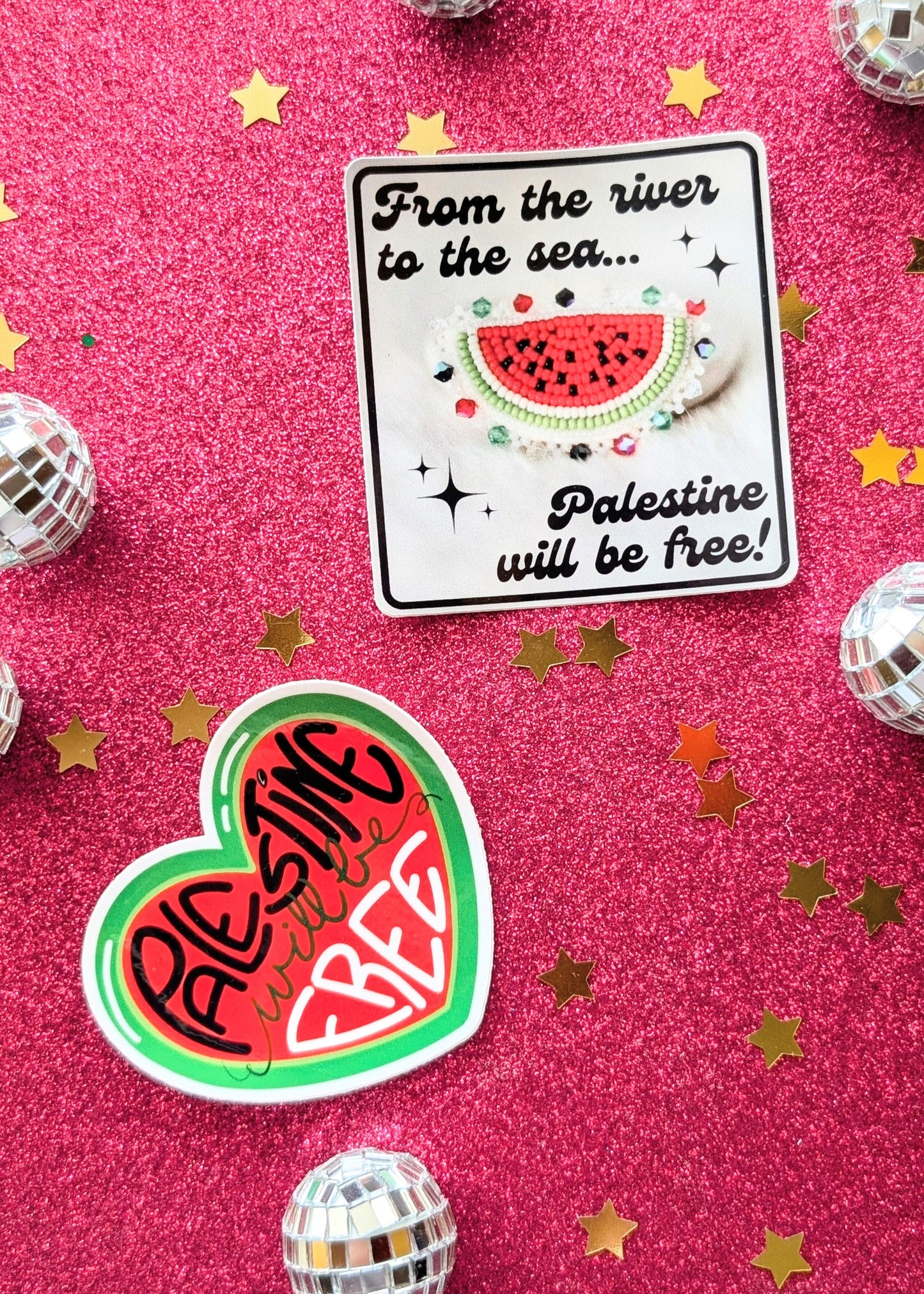 From the River to the Sea (Neepin Moon Collab) Sticker