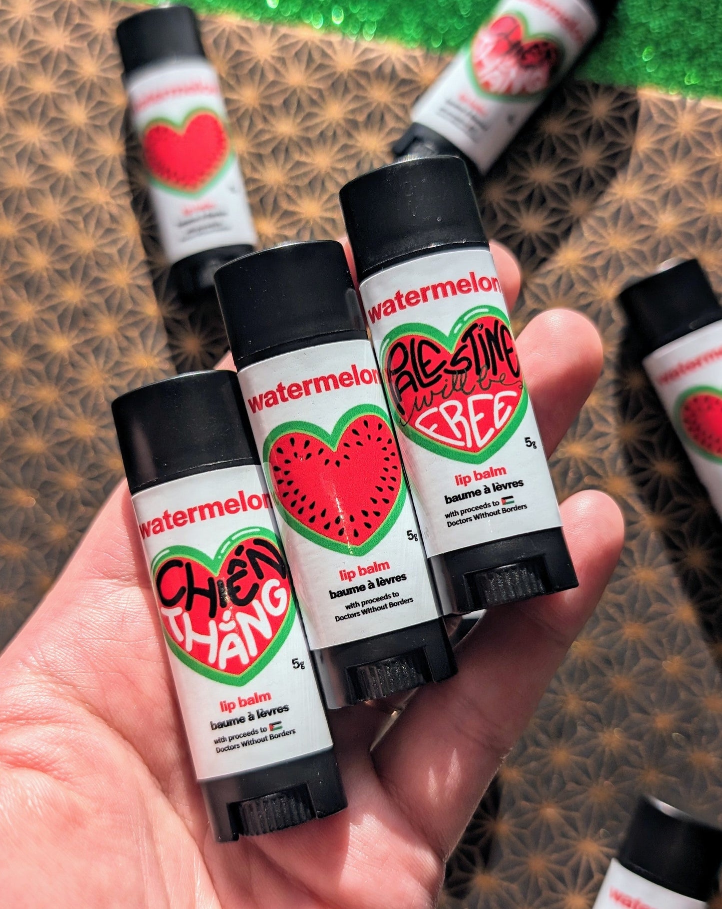 Watermelon Lip Balm 🇵🇸 (Naked Kitty x Potion Bar)