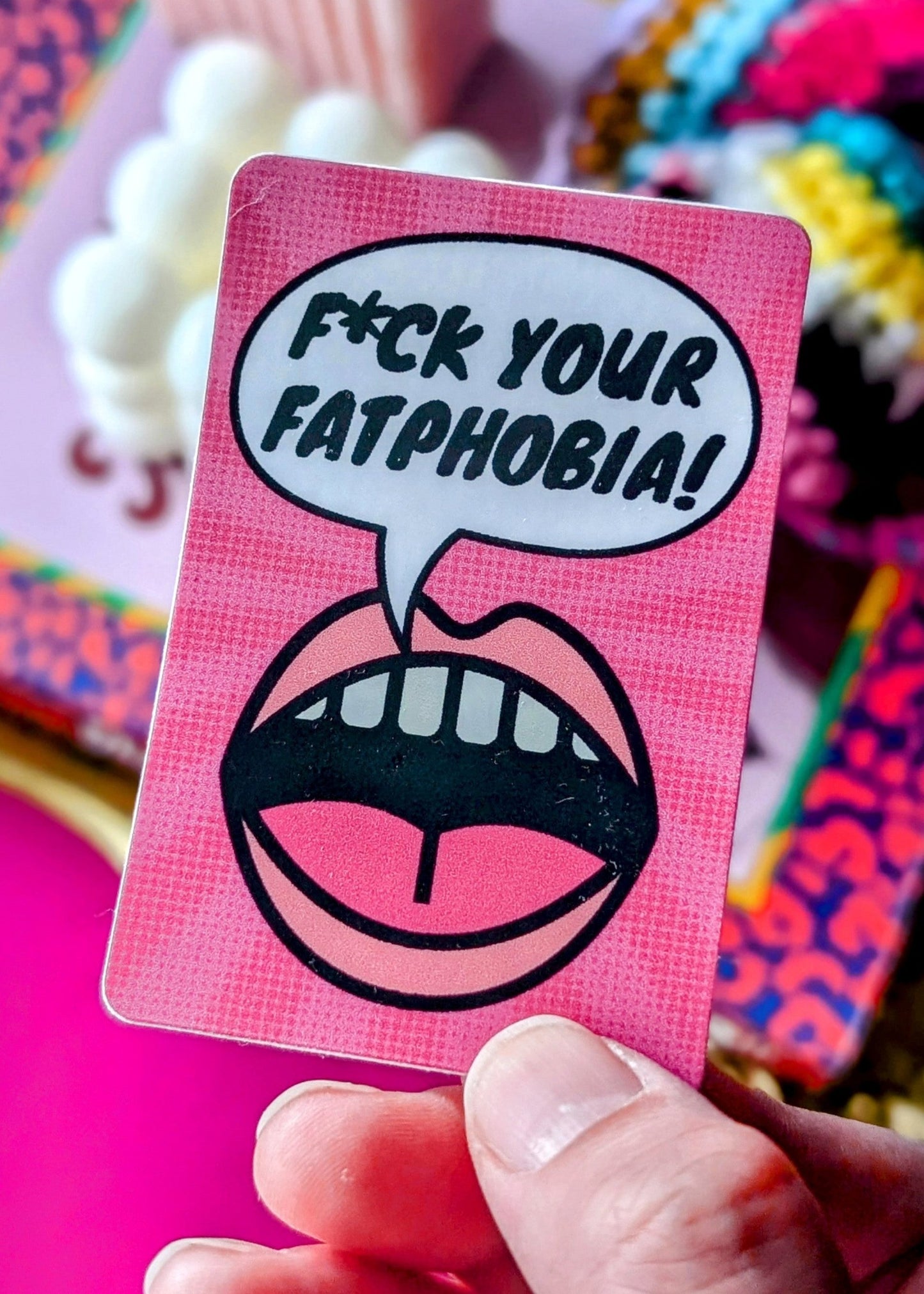F*ck Your Fatphobia! Sticker