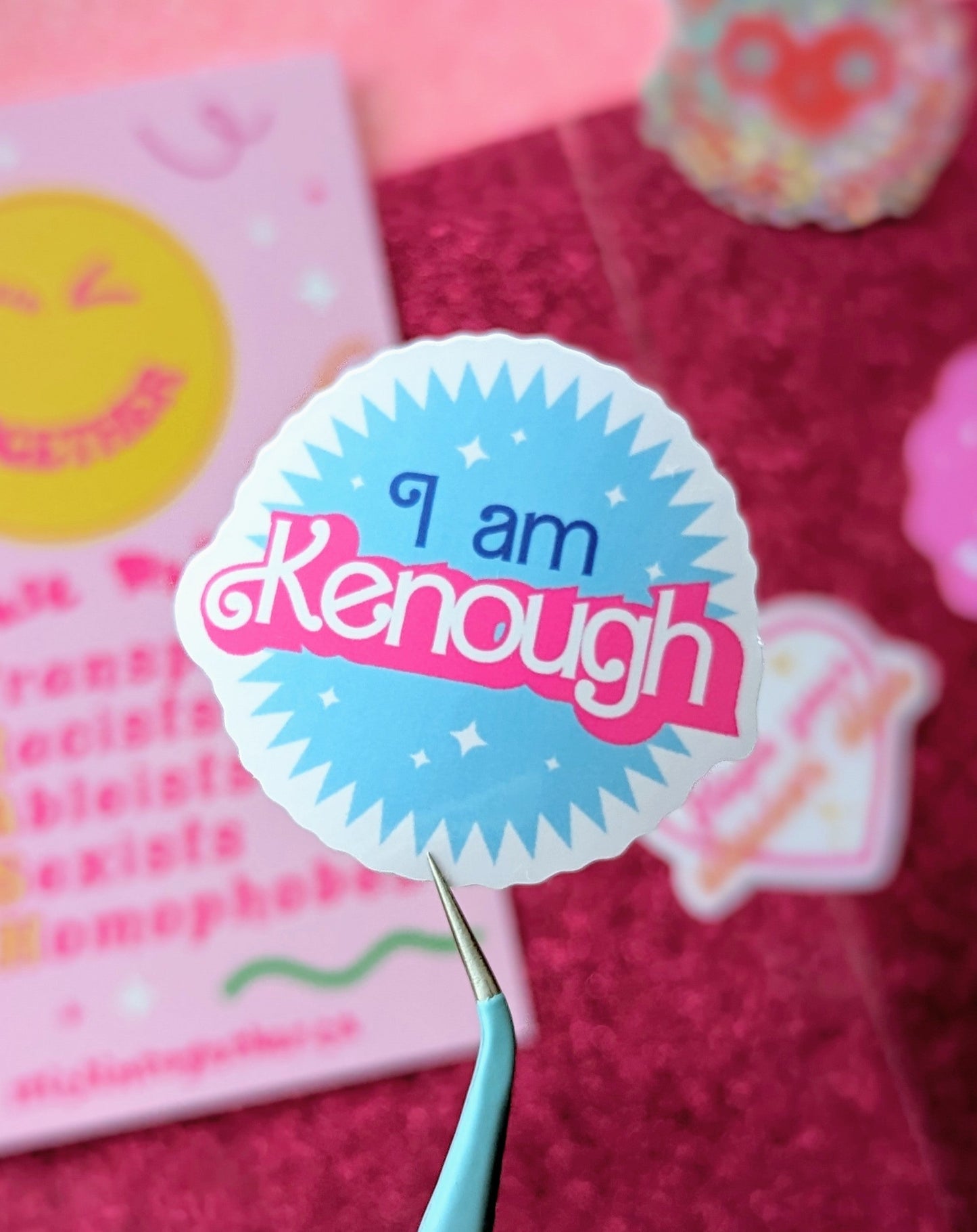 I Am Kenough Sticker