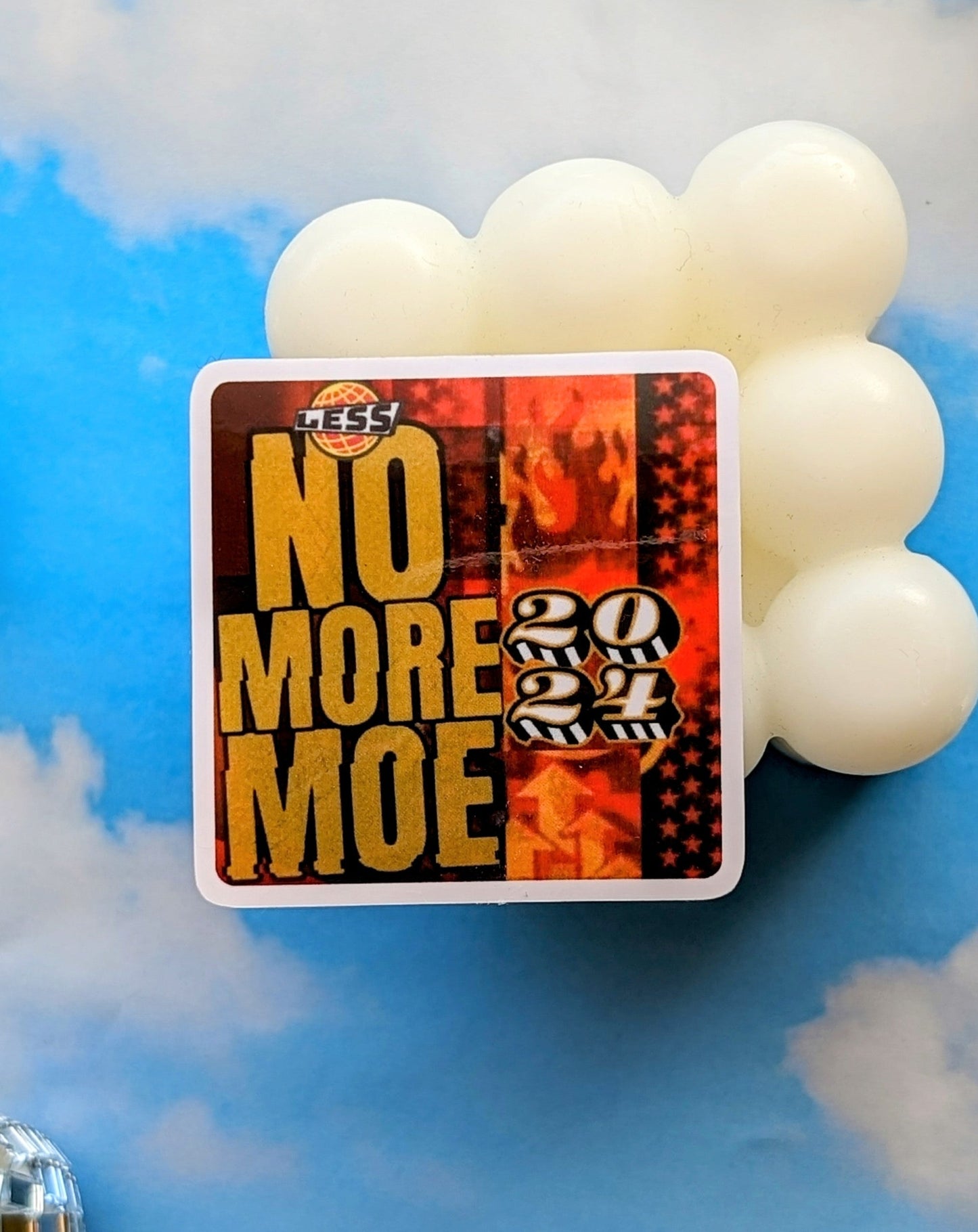 HALF OFF! No More Moe 2024 Sticker (fat.spinster Collab)
