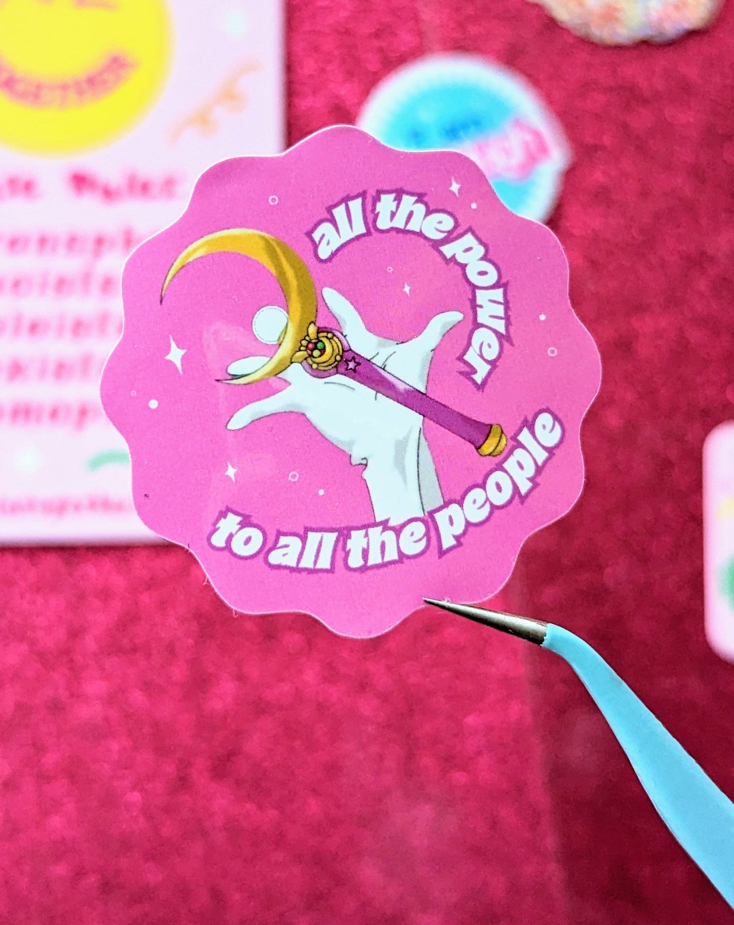 All the Power, to All the People Sticker