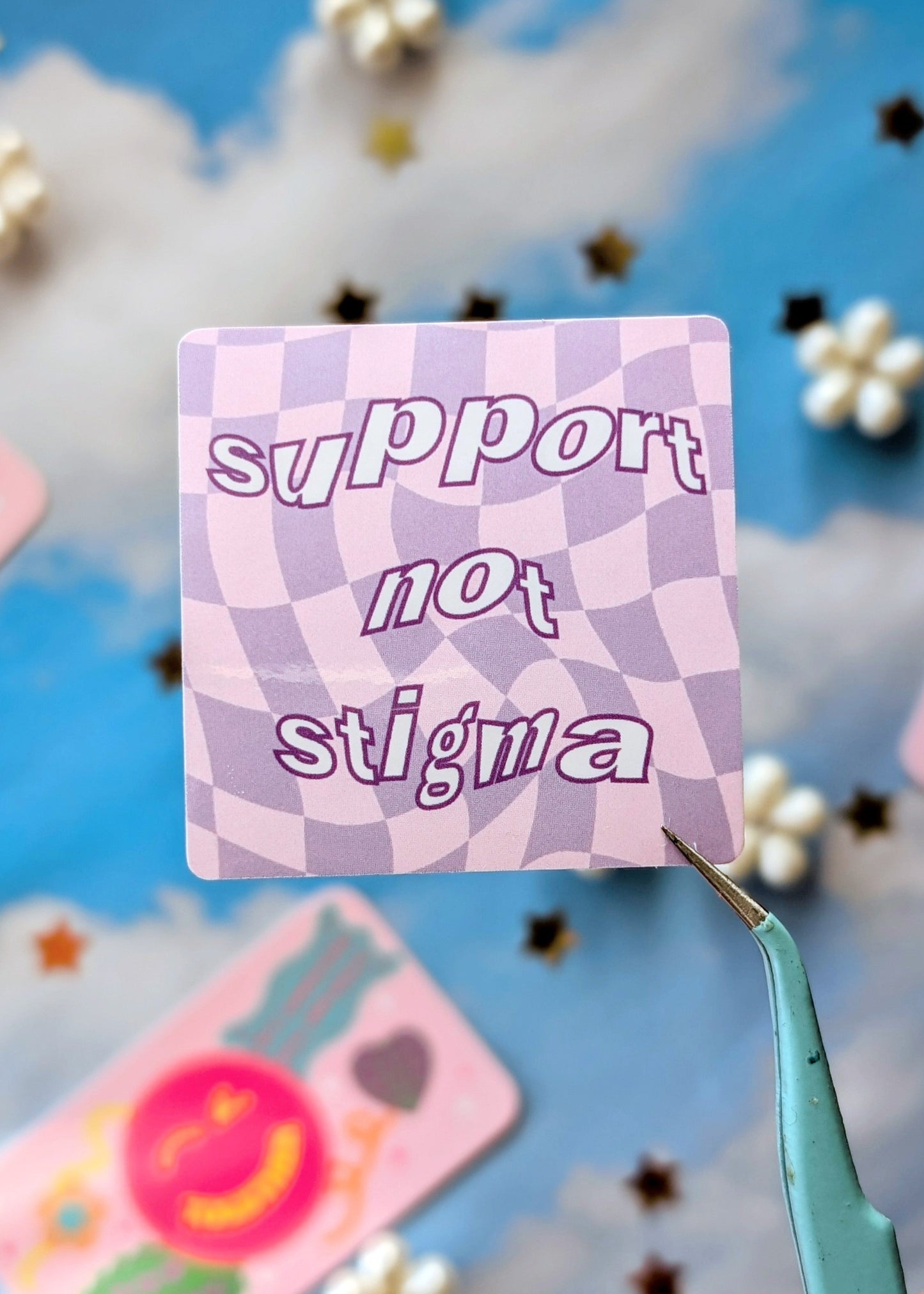 Support Not Stigma Sticker
