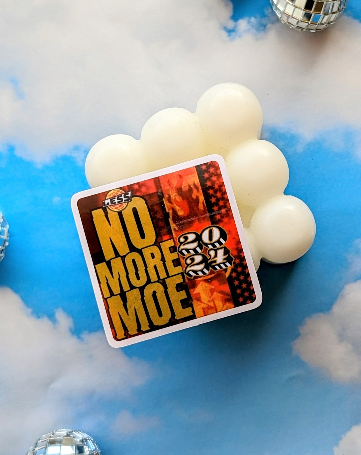HALF OFF! No More Moe 2024 Sticker (fat.spinster Collab)